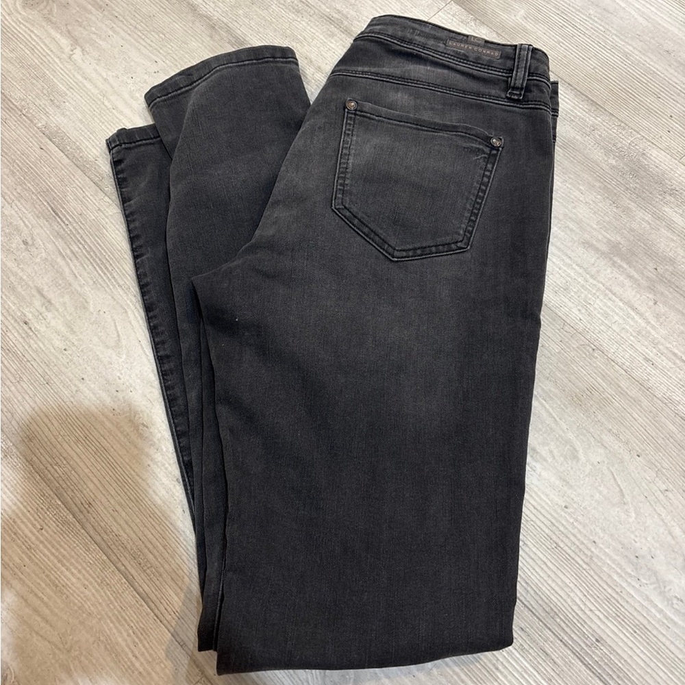 LC Lauren Conrad Charcoal Gray Jeans